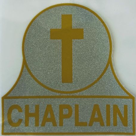 CHAPLAIN STICKER